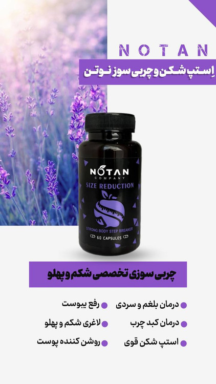 استپ شکن وبلغم چربیسوز ضدبلغم و سردی