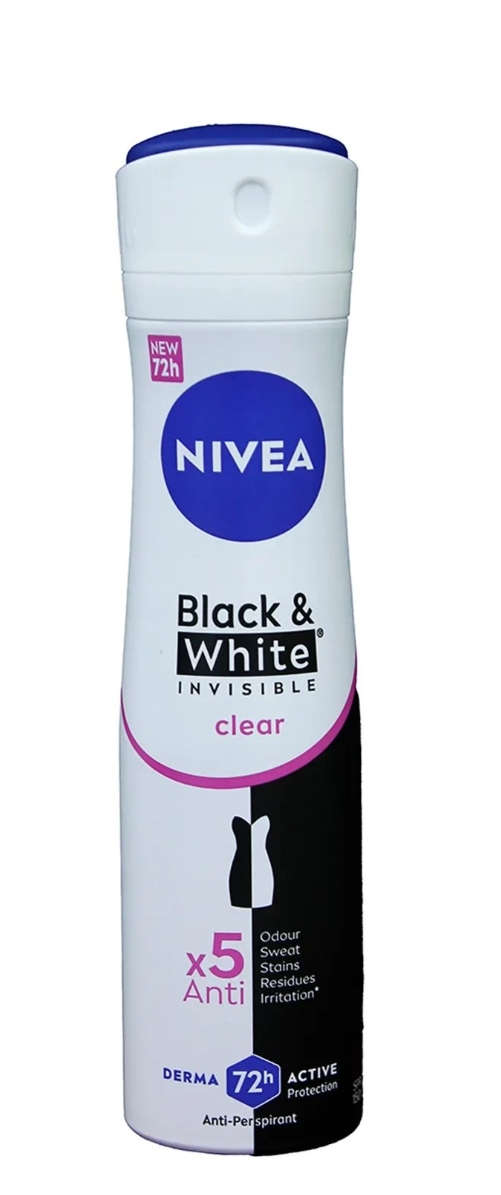 اسپری ضدتعریق Black&White اورجینال 150 میل